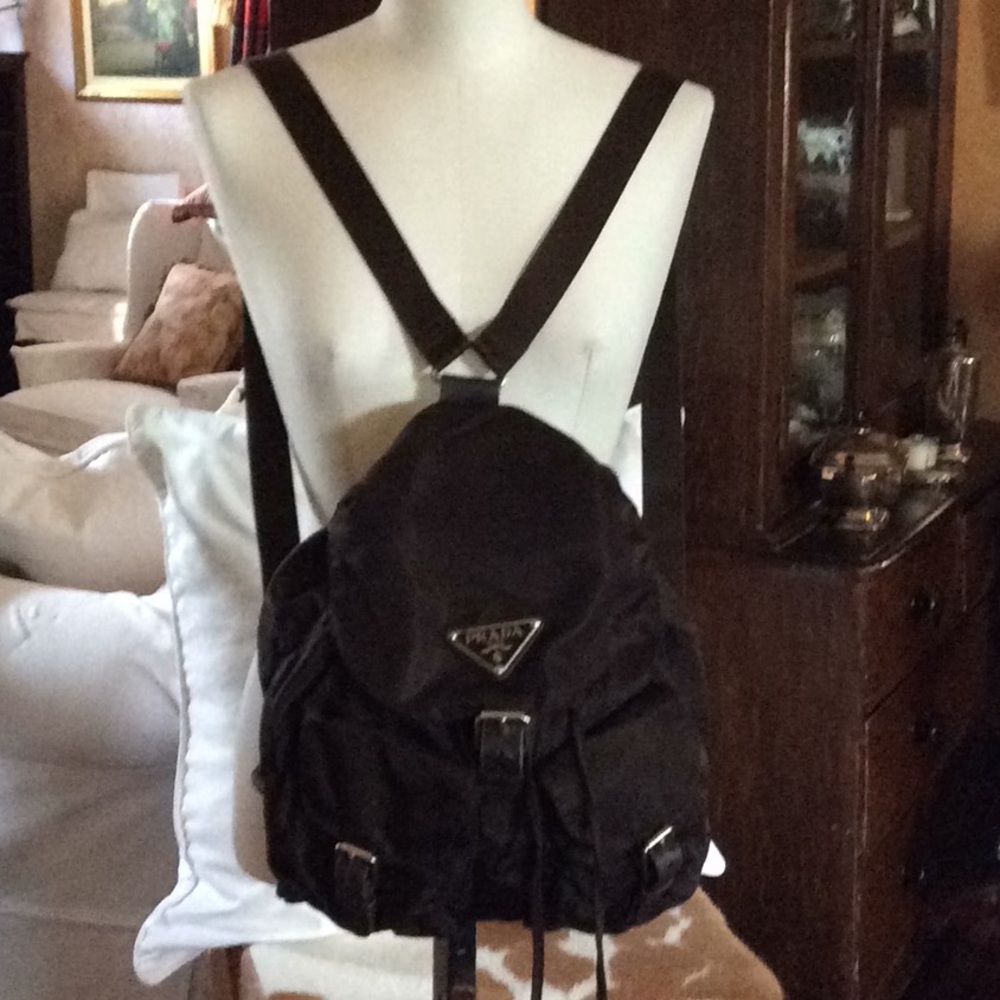 PRADA ORIGINAL FIRST LAUNCH BACKPACK CHOCOLATE